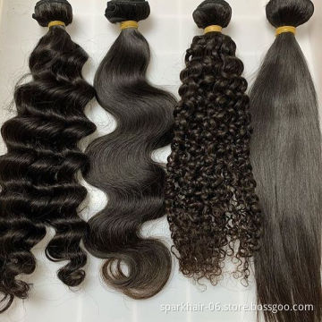 10A Raw Virgin Vendors Bulk Wholesale Brazilian Human Hair Weave Extensions, 100% 40 Inch 613Blonde Brazilian Human Hair Bundles